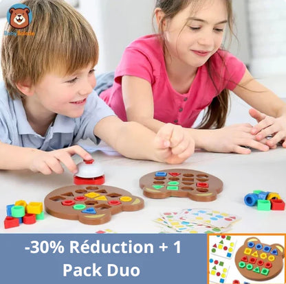 Jeu d'Association de Formes Montessori