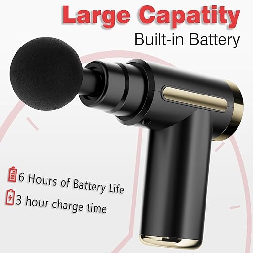 Pistolet de Massage Électrique 4 en 1