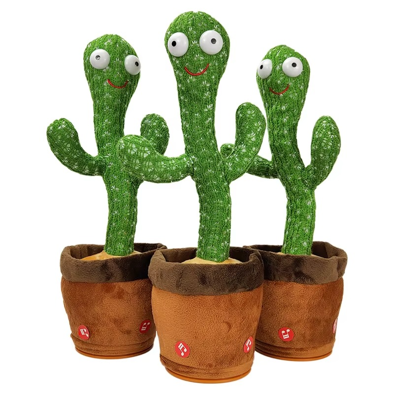 Jouet de cactus dansant super doux