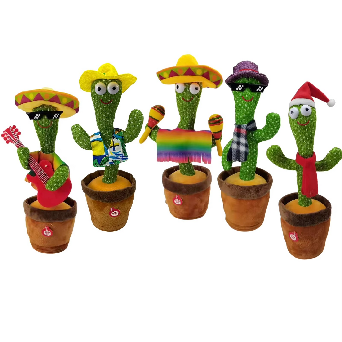 Jouet de cactus dansant super doux