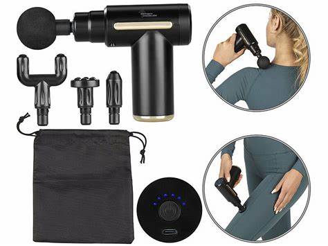 Pistolet de Massage Électrique 4 en 1