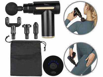 Pistolet de Massage Électrique 4 en 1